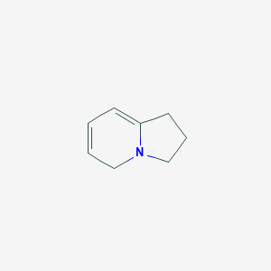 molecular formula C8H11N B8458469 1,2,3,5-Tetrahydroindolizine CAS No. 95175-94-3