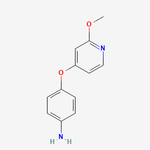 4-(4-Amino-phenoxy)-2-methoxy-pyridine