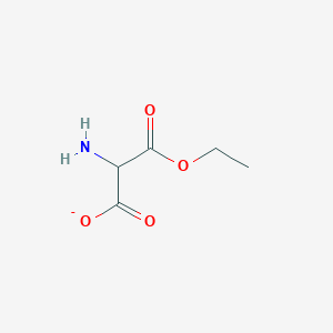 molecular formula C5H8NO4- B8458555 Ethyl aminomalonate 
