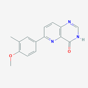 6-(4-Methoxy-3-methylphenyl)pyrido[3,2-d]pyrimidin-4(1H)-one