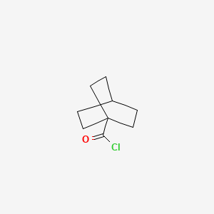molecular formula C9H13ClO B8458639 Bicyclo[2.2.2]octane-1-carbonyl chloride 