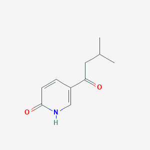 2-Hydroxy-5-(3-methyl-butyryl)-pyridine