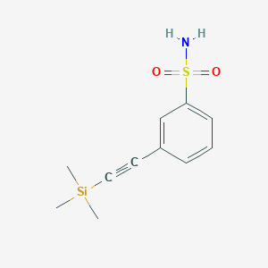 3-[(Trimethylsilyl)ethynyl]benzenesulfonamide