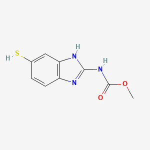 2-[(methoxycarbonyl)amino]-1H-benzimidazole-5-thiol