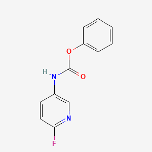 Phenyl 6-fluoropyridin-3-ylcarbamate