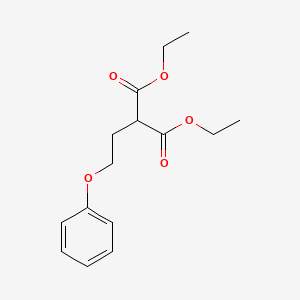 Diethyl 2-(2-phenoxyethyl)propanedioate
