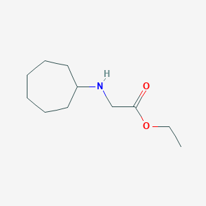 ethyl-N-(cycloheptyl)glycinate