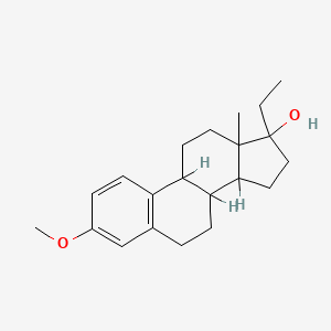 molecular formula C21H30O2 B8459138 17Alpha-ethyl-3-methoxyestra-1,3,5(10)-trien-17beta-ol 
