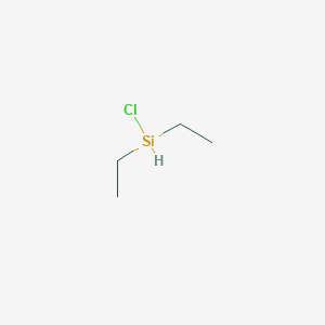 molecular formula C4H11ClSi B8459242 Chloro-diethyl-silane 