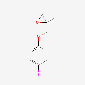 2-[(4-Iodophenoxy)methyl]-2-methyloxirane