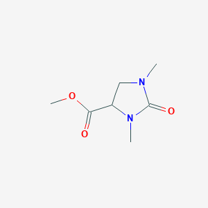 Methyl 1,3-dimethyl-2-oxo-4-imidazolidinecarboxylate