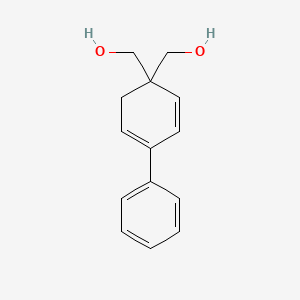 molecular formula C14H16O2 B8459437 4,4-Bis(Hydroxymethyl)Biphenyl 