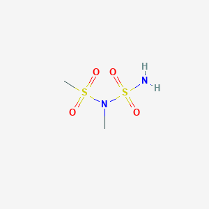 B8459473 Methanesulfonamide, N-(aminosulfonyl)-N-methyl- CAS No. 53203-08-0