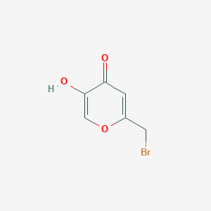 2-(Bromomethyl)-5-hydroxy-4H-pyran-4-one