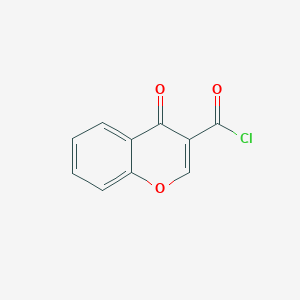 molecular formula C10H5ClO3 B8459535 Chromone-3-carbonyl chloride 