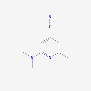 2-Dimethylamino-6-methylisonicotinonitrile