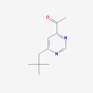 1-(6-Neopentylpyrimidin-4-yl)ethanone