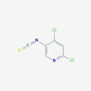 molecular formula C6H2Cl2N2S B8459672 2,4-Dichloro-5-isothiocyanatopyridine 