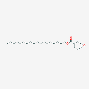 molecular formula C25H46O3 B8459837 Octadecyl 7-oxabicyclo[4.1.0]heptane-3-carboxylate CAS No. 62266-59-5