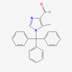5-methyl-1-trityl-1H-imidazole-4-carbaldehyde