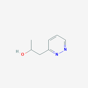 molecular formula C7H10N2O B8459908 1-(3-Pyridazinyl)-2-propanol 
