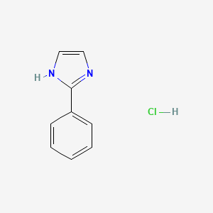molecular formula C9H9ClN2 B8459952 2-Phenyl-1H-imidazole hydrochloride 