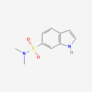 N,N-dimethyl-1H-indole-6-sulfonamide