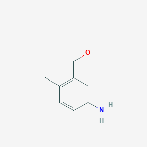 3-(Methoxymethyl)-4-methylaniline