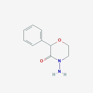 4-Amino-2-phenylmorpholin-3-one