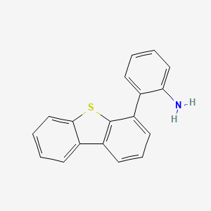 Benzenamine, 2-(4-dibenzothienyl)-