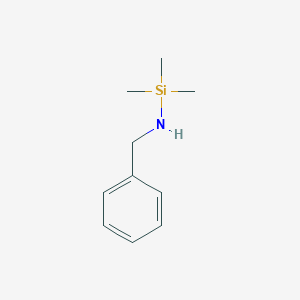 molecular formula C10H17NSi B084602 N-苄基三甲基硅胺 CAS No. 14856-79-2