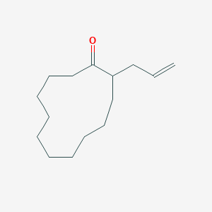 molecular formula C15H26O B8460275 2-(Prop-2-en-1-yl)cyclododecan-1-one CAS No. 32539-89-2
