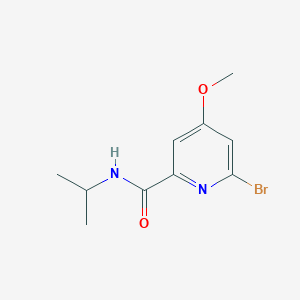 6-Bromo-N-isopropyl-4-methoxypicolinamide