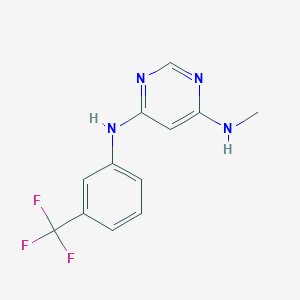 N-Methyl-N'-(3-trifluoromethyl-phenyl)-pyrimidine-4,6-diamine
