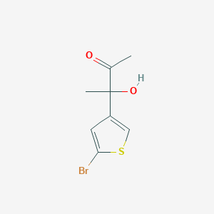 3-(5-Bromo-thiophen-3-yl)-3-hydroxy-butan-2-one