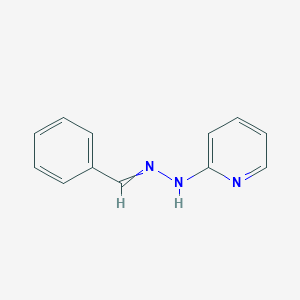 molecular formula C12H11N3 B8460474 Benzaldehyde pyridylhydrazone 