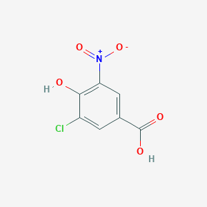 3-Chloro-4-hydroxy-5-nitrobenzoic acid