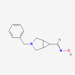 N-[(3-Benzyl-3-azabicyclo[3.1.0]hexan-6-yl)methylidene]hydroxylamine