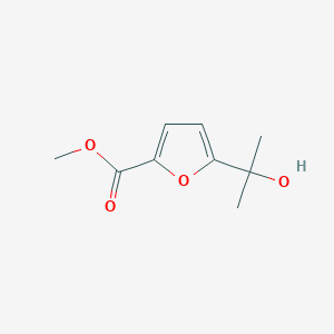 molecular formula C9H12O4 B8460514 Methyl 5-(2-hydroxypropan-2-yl)furan-2-carboxylate 