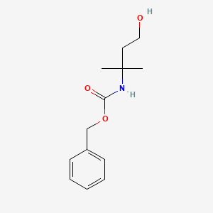 Benzyl (4-hydroxy-2-methylbutan-2-yl)carbamate