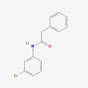 molecular formula C14H12BrNO B084606 N-(3-bromophenyl)-2-phenylacetamide CAS No. 13140-73-3