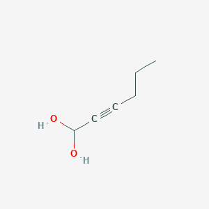 Hex-2-yne-1,1-diol
