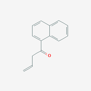 molecular formula C14H12O B8460715 Allyl-1-naphthylketone 