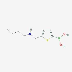 {5-[(Butylamino)methyl]-2-thienyl}boronic acid