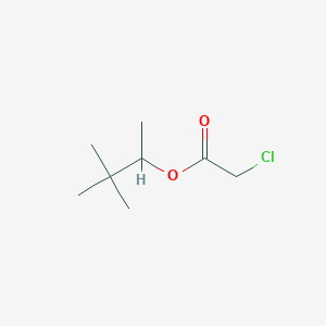molecular formula C8H15ClO2 B8460726 (3,3-Dimethyl)2-butyl chloracetate 