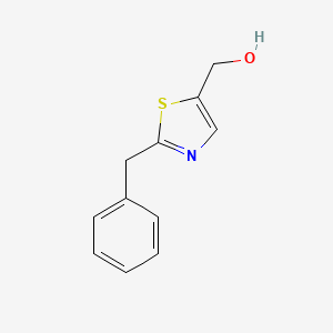 molecular formula C11H11NOS B8460757 (2-Benzyl-5-thiazolyl)-methanol 