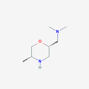 [((2S,5R)-5-methylmorpholin-2-yl)methyl]dimethylamine
