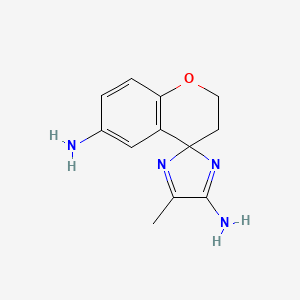 5'-Methylspiro[chromane-4,2'-imidazole]-4',6-diamine