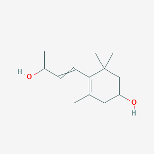 3-Cyclohexen-1-ol, 4-(3-hydroxy-1-butenyl)-3,5,5-trimethyl-