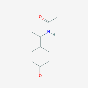 N-(1-(4-oxocyclohexyl)propyl)acetamide